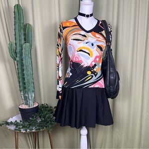 Hayes Starburst Graphic Top